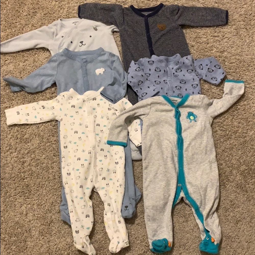 Carters Footie Pajama Bundle